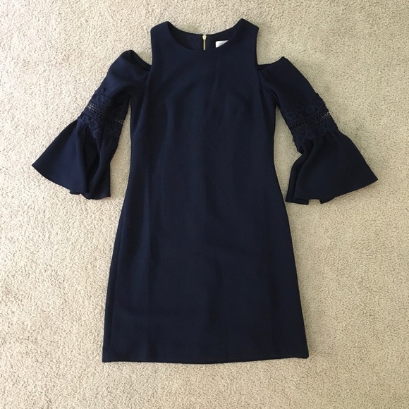 Eliza J Cold Shoulder Cut Out Dress - Picture 4 of 8